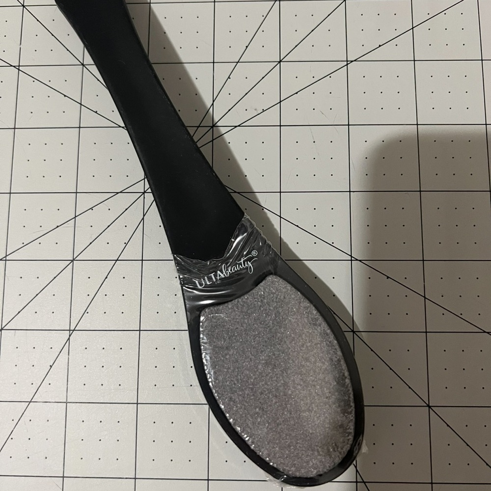 Ulta Beauty Black and Silver Foot File Callus Remover